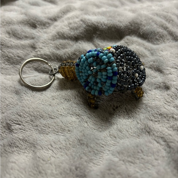 Beaded Turtle Keychain - Picture 3 of 4